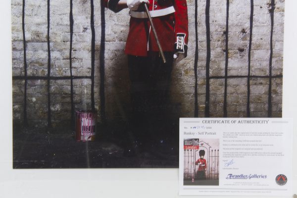 Banksy Self portrait limited edition Time Out poster - Image 3