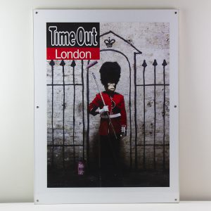 Banksy Self portrait limited edition Time Out poster