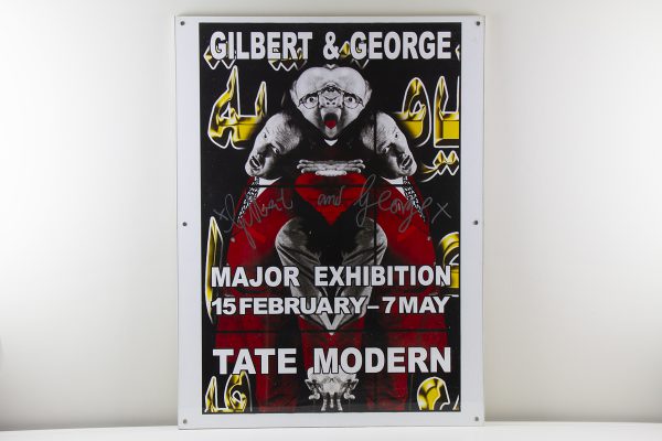 Gilbert and George set of 5 signed exhibition posters - Image 5
