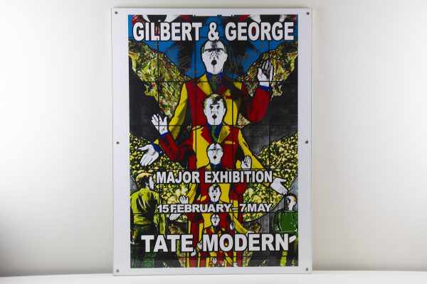 Gilbert and George set of 5 signed exhibition posters - Image 3