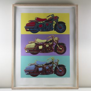 Michael Katz Harley V silkscreen print