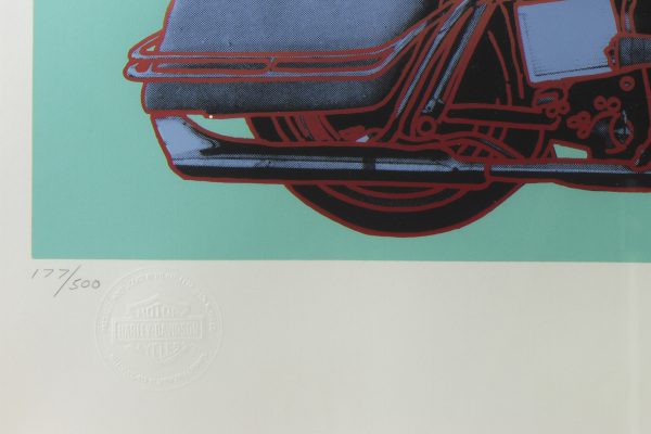 Michael Katz Harley V silkscreen print - Image 3