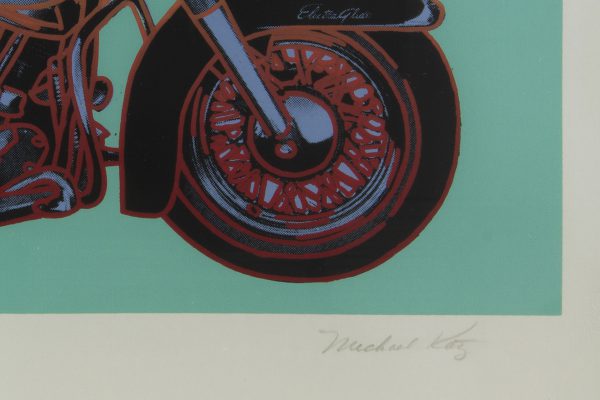 Michael Katz Harley V silkscreen print - Image 2