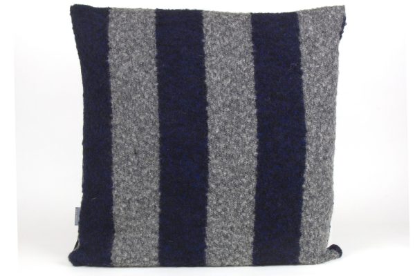 Wool Mohair Stripe Cushion - Image 5