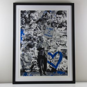 Mr Brainwash Keep a child alive (blue)