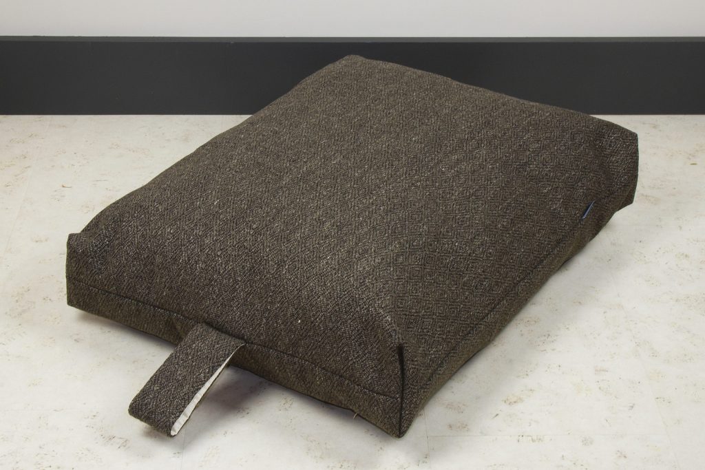 Woven Geometric Floor Cushion